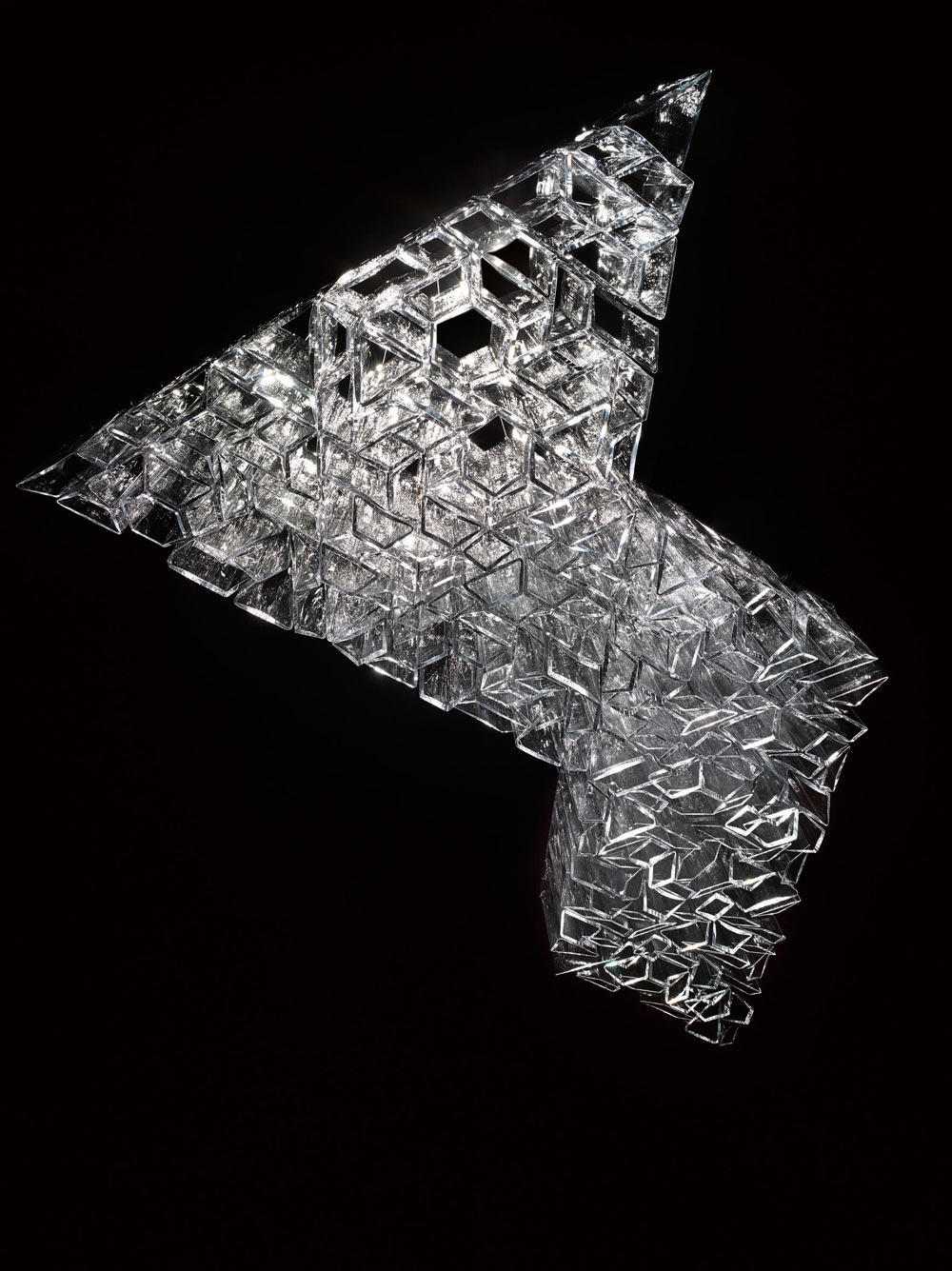 Project "Ice Chandelier for Lasvit", image 04 | Lev Libeskind